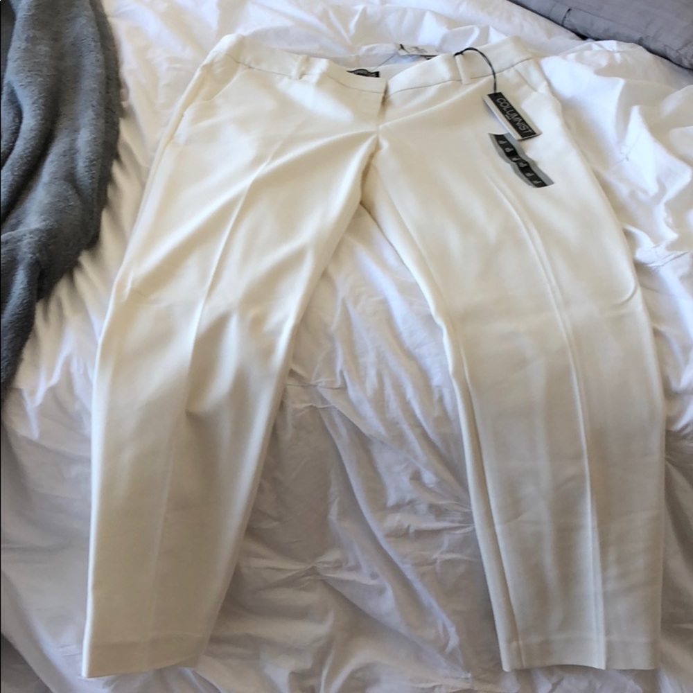 Express Columnist Ankle Pant White